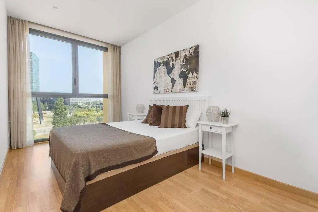 Lodging Apartments Fira Duplex - Barcelona L'Hospitalet de Llobregat